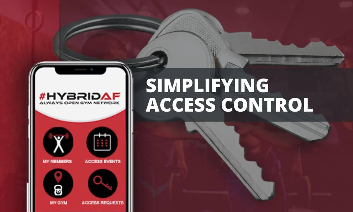 Facilikey blog graphic about gym security and unattended access